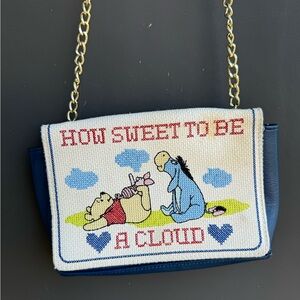 Disney Loungefly Winnie the Pooh embroidered crossbody purse